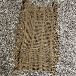 Fringed Infinity Scarf 