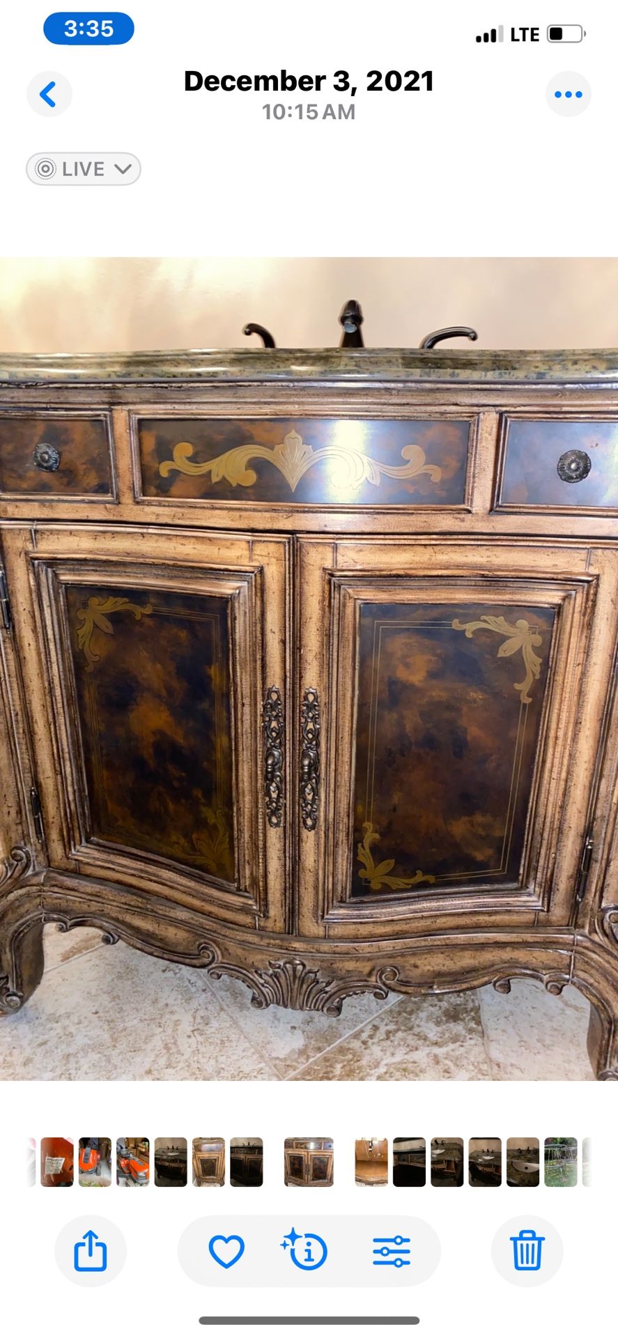 High end 30” Bathroom Cabinet