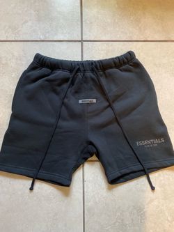 Black Fear of God Essentials Shorts
