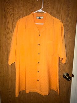 Tommy Bahama 100% Silk Casual Dress Shirt size Large for ONLY $15
