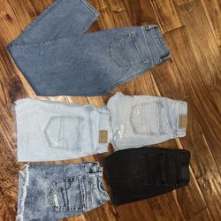 American Eagle Shorts And Jean LOT Size 00