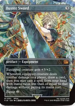 MTG l Final Fantasy BUSTER SWORD
