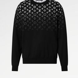 LV Gradient Cotton Crewneck