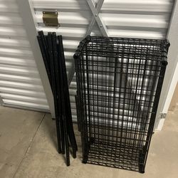 5 tier steel wire shelving