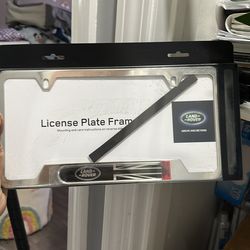 Land Rover license plate frame