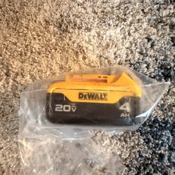 New 20V MAX Lithium-Ion 4.0Ah Battery 