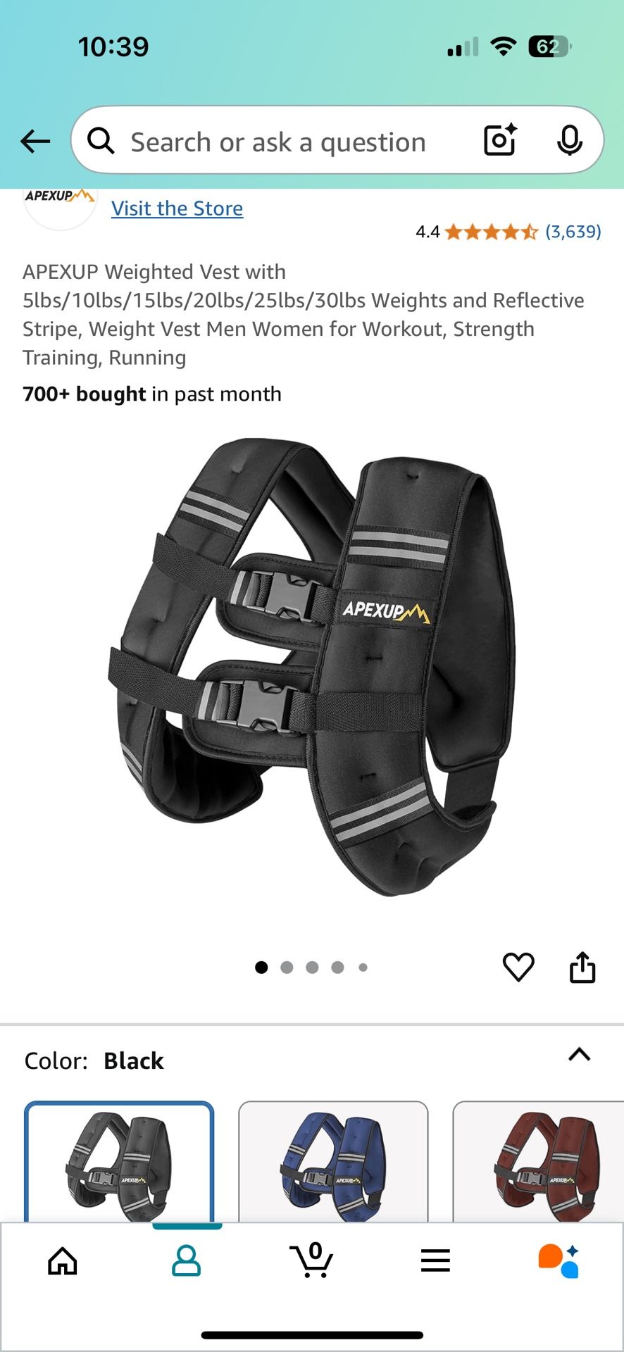 Weighted Vest! 30lbs