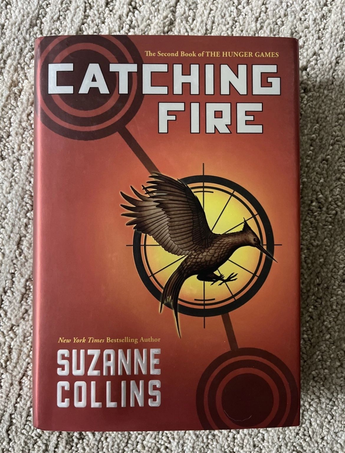 Catching Fire (Hunger Games, Book Two) by Suzanne Collins (2009, Hardcover)