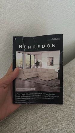 Henredon 6-Piece Modular Sectional Manual