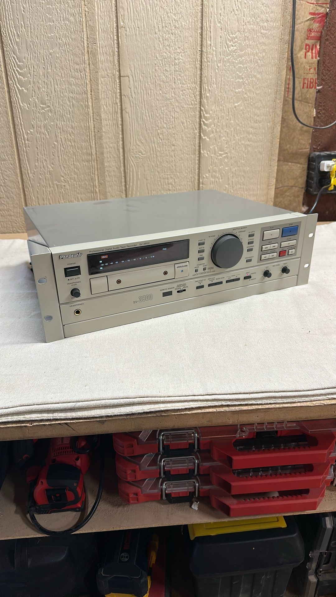 Panasonic SV3800 Professional Digital Audio Tape Recorder