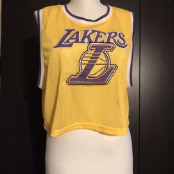 NBA LA Lakers Crop Cut Off - Medium 