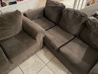 2 sofas large and small