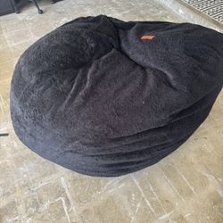 Fur King corduroys Black Bean Bag