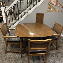 Mid Century Dining Table And Chairs 