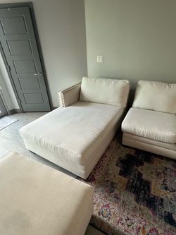 White couch