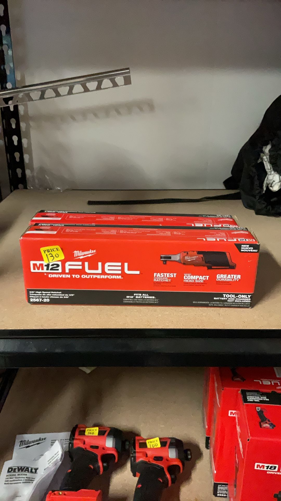 Milwaukee M12 Fuel 3/8 In High Speed Ratchet