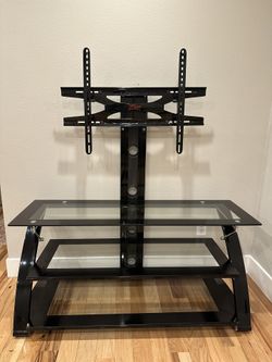 Glass Entertainment Stand