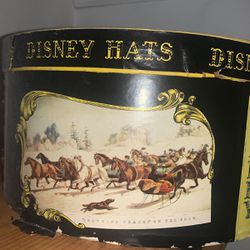 1950s Disney hat box