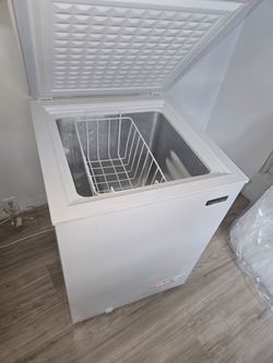 White Freezer