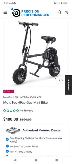 Adult 49 cc moto tec minibike. Fast!!! Not fr children !