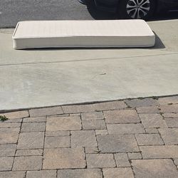 Free twin box matress on the Curb 1288 Pine Edge Dr La Habra Heights Ca 90631 I will not respond to if available if post up its still at curb. First C