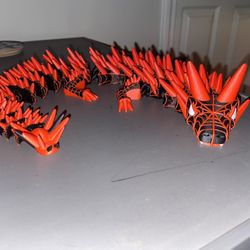 3D Miles Morales dragon