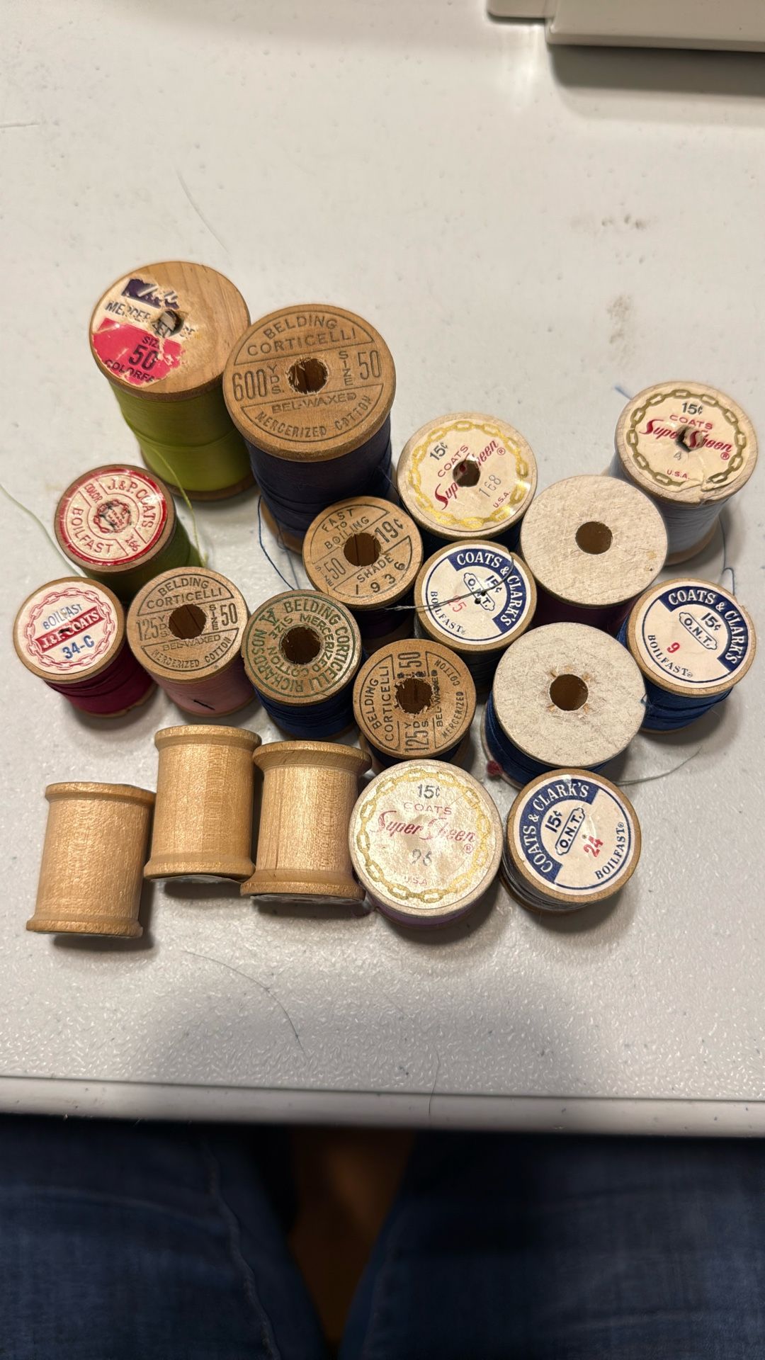 Wooden Spool Thread