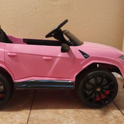Pink Lamborghini Toy Car For Toddler
