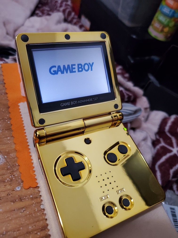 Gameboy Advance SP Gold