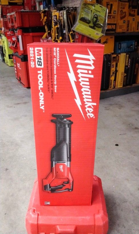 MILWAUKEE M18 Sawzall Cordless Recip Saw. Tool Only