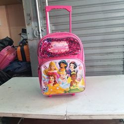 Princess Disney Rolling Backpack 