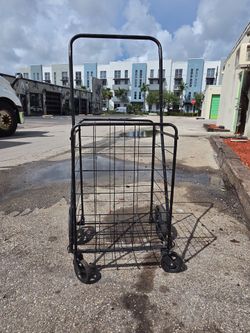 Groceries push  cart