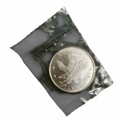 1oz Silver Round - Factory Sealed from 1983