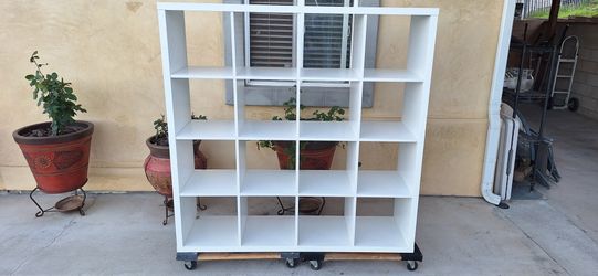 Cube Organizer Cabinet  White Like New