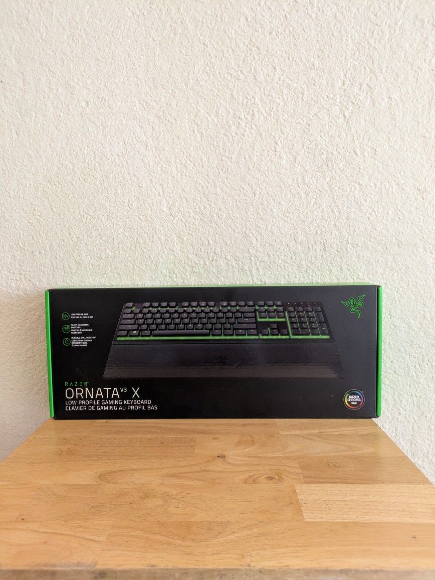 RAZER ORNATA V3 X LOW PROFILE GAMING KEYBOARD