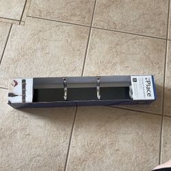 Decorative Hook and Rail 24in