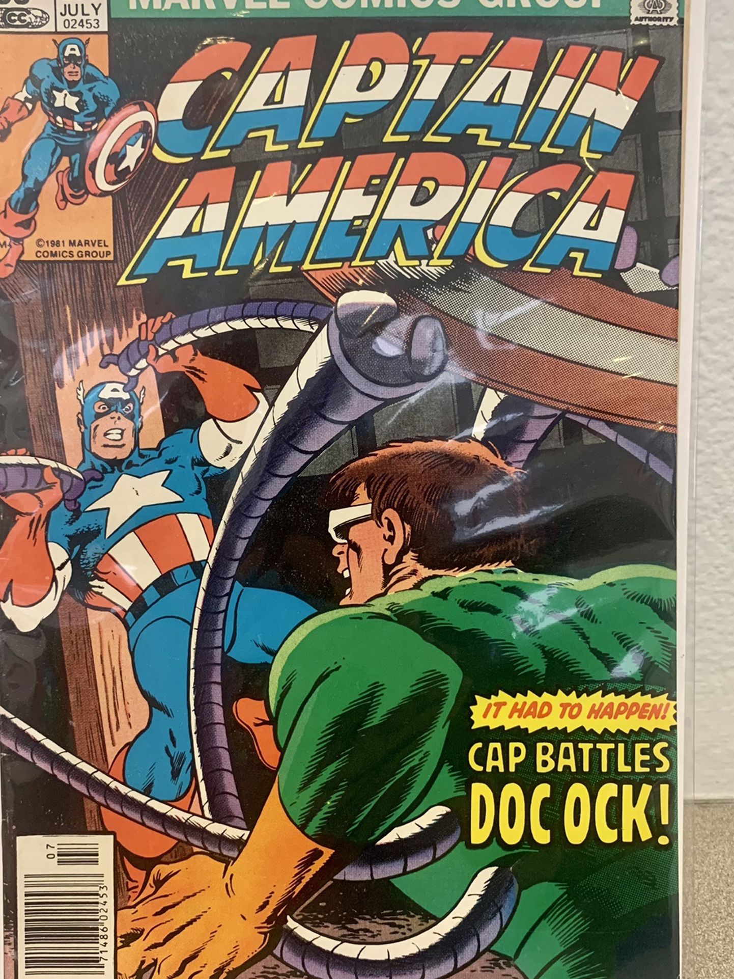 Captain America #259 - Vs. Doctor Octopus (Marvel)
