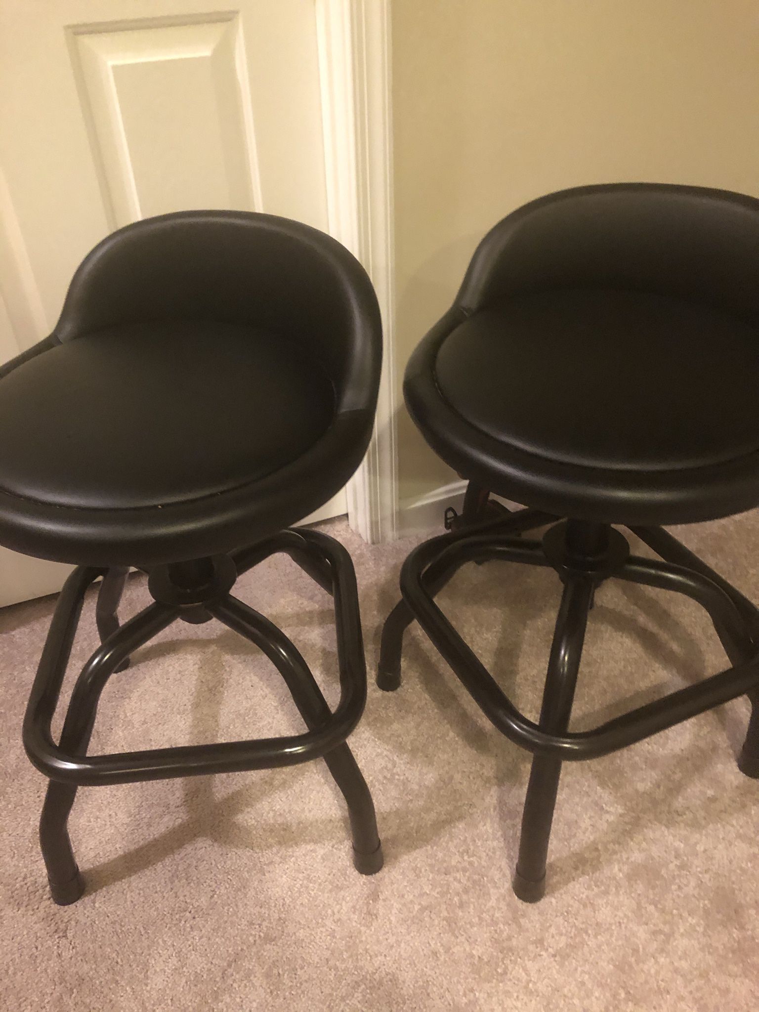 Chair Stools Black 2