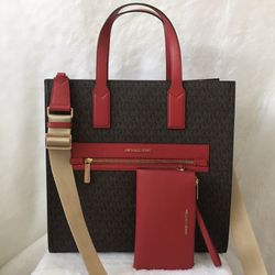 New! Michael KORS Tote Purse And Wallet 