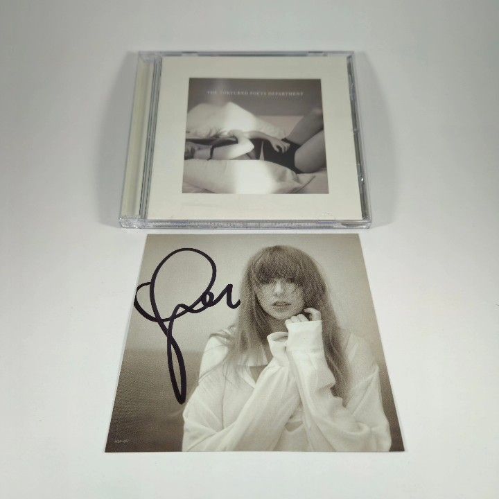 Taylor Swift Hand Signed CD