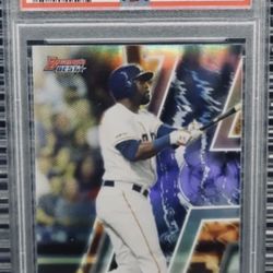 2020 Bowmans Best Yordan Alvarez Refractor Rookie RC #45 PSA 10 Astros S318