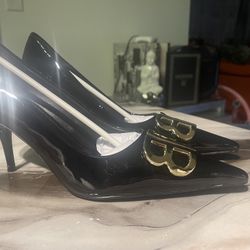 Patent Leather Balenciaga Heels