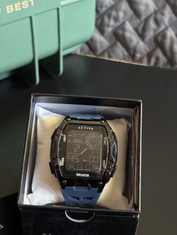 Activa X Invicta Navy Blue Digital Sport Watch