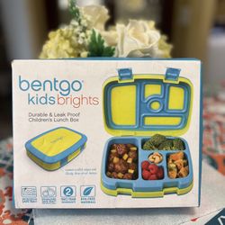 Bentgo Kids' Brights Leakproof, 5 Compartment Bento-style Kids