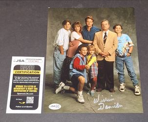 🔥William Daniels Signed Autographed 8x10 JSA COA Boy Meets World Mr. Feeny🔥