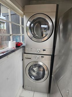 Lg gas washer and dryer set