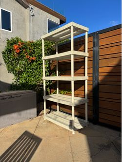6-tier shelving unit