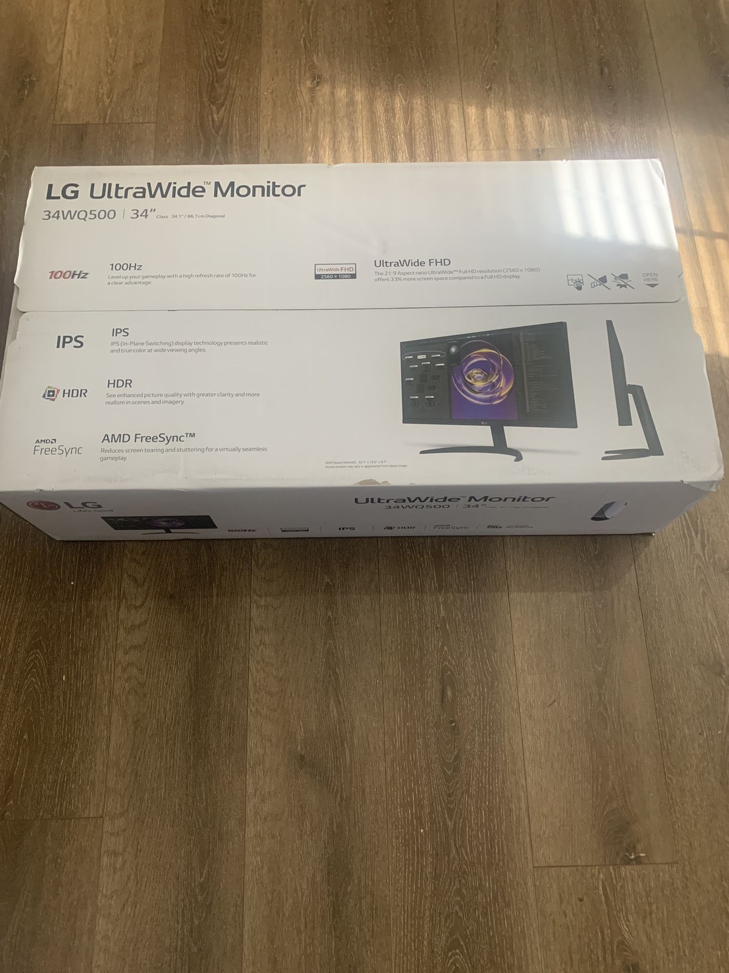 LG Ultra wide Monitor 34WQ500