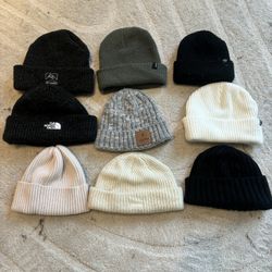 Lot Of Beanies / Skull Caps