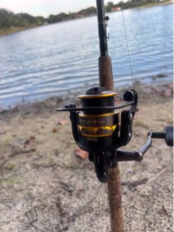 🐠 Preowned Penn Battle IV 4000  Reel & Preowned Custom Crowder 7FT Spinning Rod 🔥